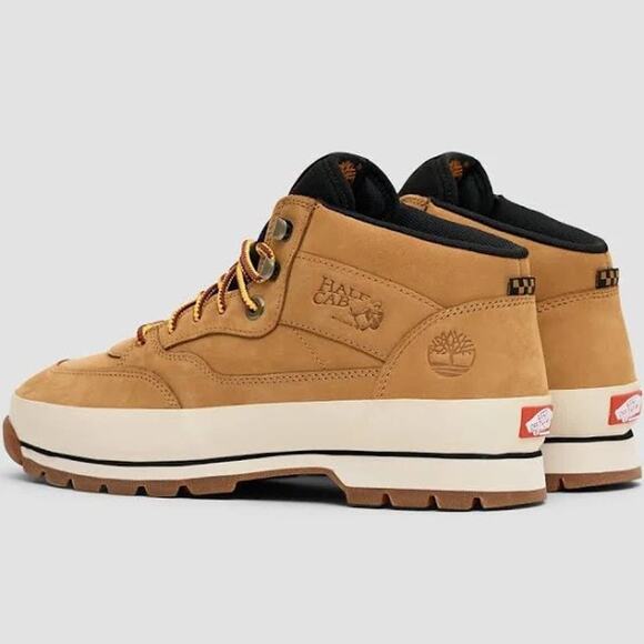 NEW Timberland X Vans Half Cab Hiker Boots Sneakers Shoes Wheat Brown w/Bag 11.5